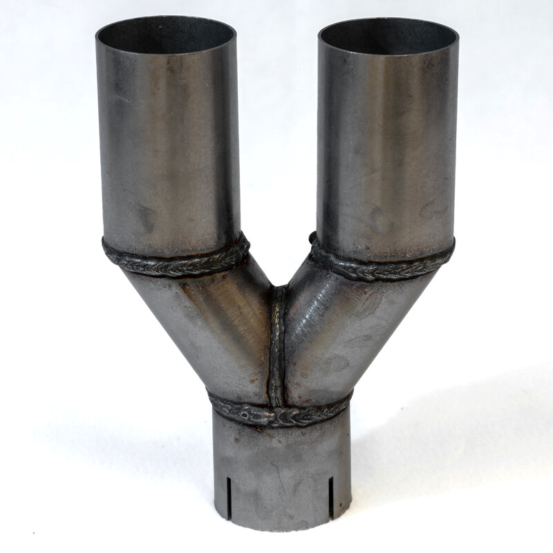 Stainless\u0020Exhaust\u0020Y\u0020Pipes\u0020for\u0020Twin\u0020Exhaust\u0020Tailpipe